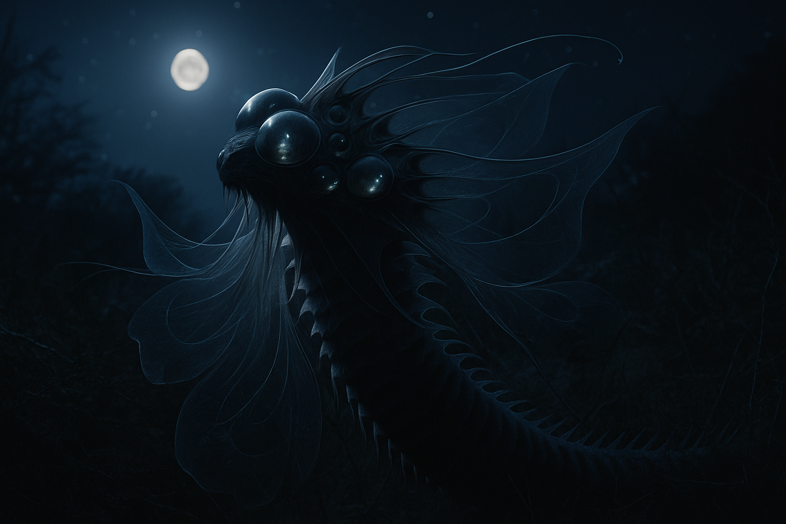 Aquaflore — Vision nocturne — Observation en conditions de faible luminosité